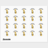 Fantastisch grappig gevoel Fan Pun Ronde Sticker (Vel)