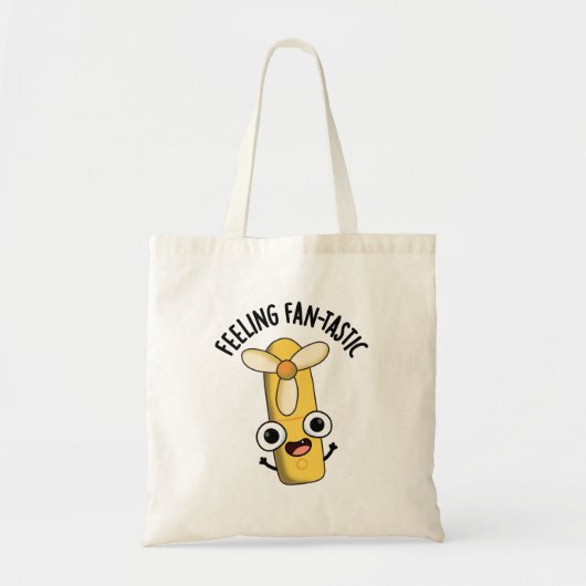 Fantastisch grappig gevoel Fan Pun Tote Bag (Voorkant)