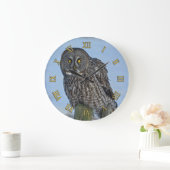 Fantastisch grijs kieuwen en hek Post Wildlife Fot Grote Klok (Huis)