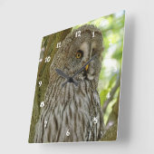 Fantastisch grijs opgerold wandklok (Hoek)