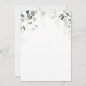 Fantastisch groen niets Fancy gewoon liefdeswedden Kaart (Achterkant)