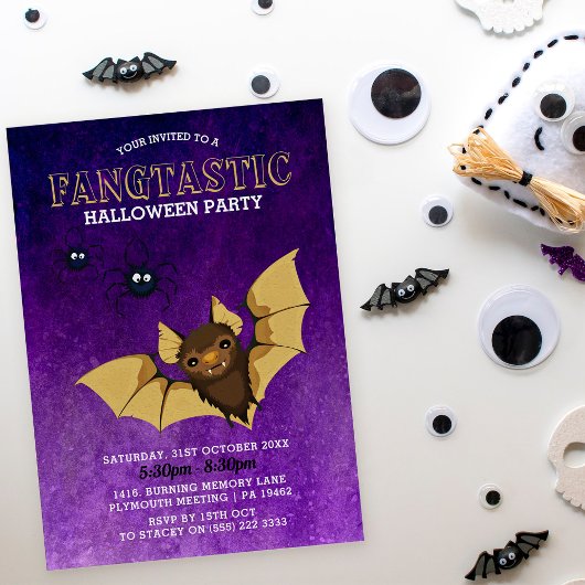 Fantastisch Halloween-feest Kaart
