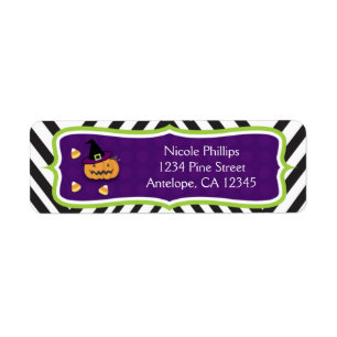 Fantastisch Halloween-feestspelfavoriet op maat Etiket