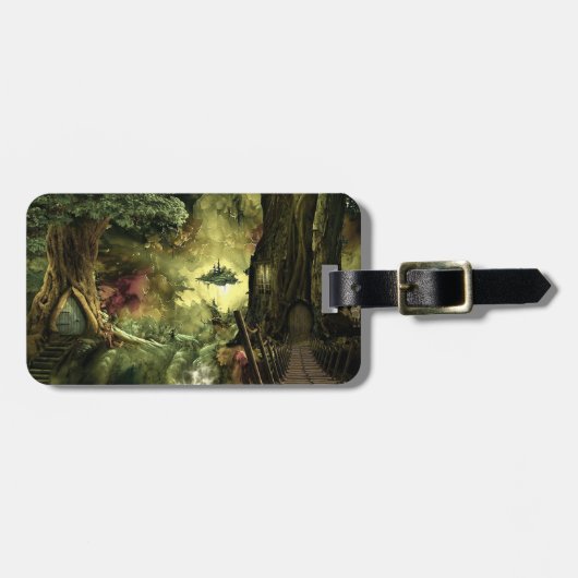 Fantastisch in de Amazone Bagagelabel (Voorkant horizontaal)