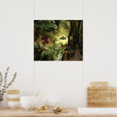 Fantastisch in de Amazone Poster (Keuken)