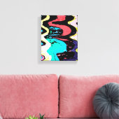 Fantastisch in zee canvas afdruk (Insitu (Woonkamer))