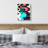 Fantastisch in zee canvas afdruk (Insitu (Slaapkamer))