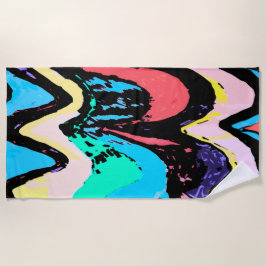 Fantastisch in zee strandlaken