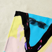 Fantastisch in zee strandlaken (In situ)