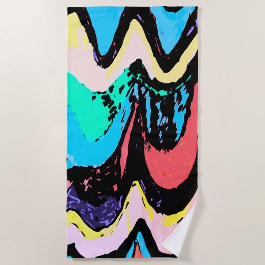 Fantastisch in zee strandlaken (Voorkant)