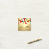 Fantastisch jaar vooruit post-it® notes (Op bureau)