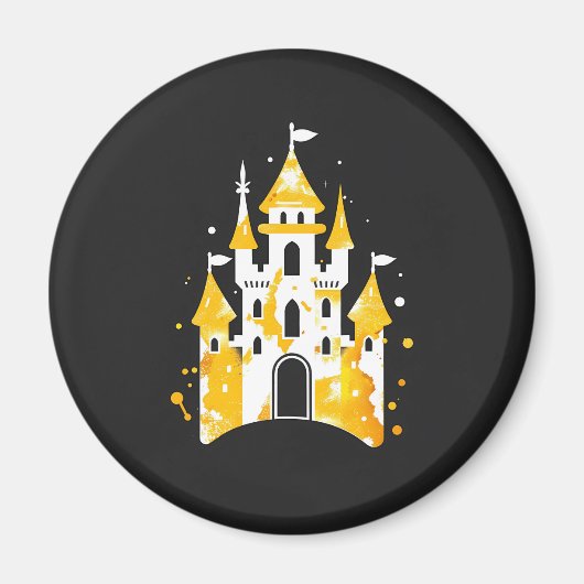Fantastisch Kasteel Magneet (Voorkant)