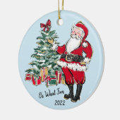 Fantastisch kerstkerstkerstkerstversiering met ker keramisch ornament (Links)