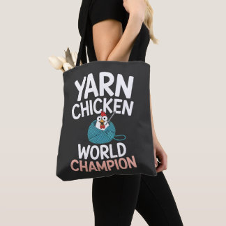 Fantastisch Kippen Garencrochet Kampioensproject Tote Bag