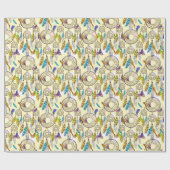 Fantastisch kleurenpatroon Dream Catchers Cadeaupapier (Vlak)