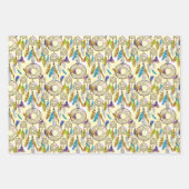 Fantastisch kleurenpatroon Dream Catchers Inpakpapier Vel (Voorkant 2)