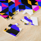 Fantastisch, kleurrijk abstract patroon legpuzzel (Zijkant)