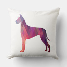 Fantastisch kleurrijk geometrisch patroon Silhouet