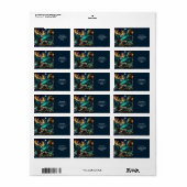 Fantastisch Knuffel Cyber Herten Bos Etiket (Full Sheet)
