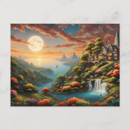 Fantastisch Landschap Briefkaart