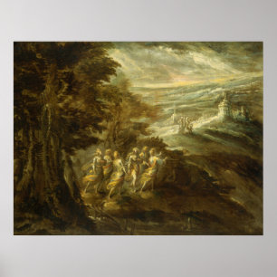 Fantastisch Landschap - Emilian Kunstposter Poster
