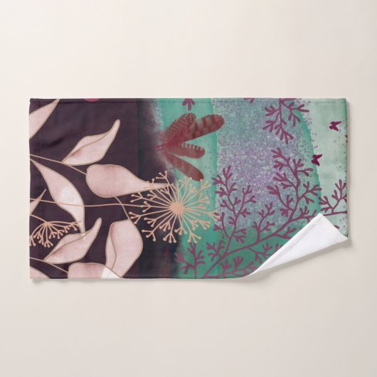 Fantastisch landschap handdoek (Handdoek)