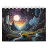 Fantastisch landschap kalender (Hoes)