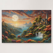 Fantastisch landschap legpuzzel (Horizontaal)