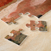 Fantastisch landschap met Bald Eagle Puzzle Legpuzzel (Zijkant)