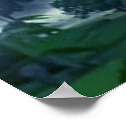 Fantastisch landschap poster (Hoek)