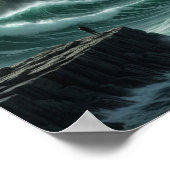 Fantastisch landschap poster (Hoek)