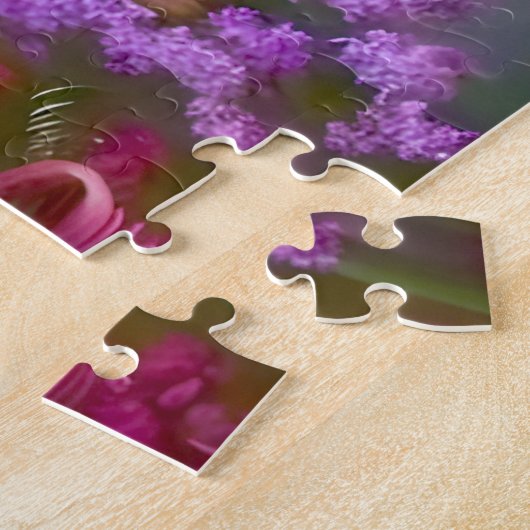 Fantastisch landschap, tropisch en droomachtig - l legpuzzel (Zijkant)