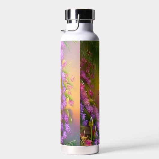 Fantastisch landschap, tropisch en droomachtig waterfles (Rechts)