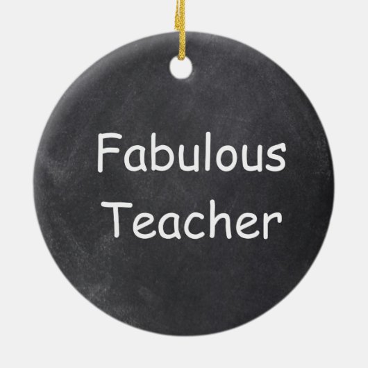 Fantastisch leerlingscharrelbordontwerp — ideaal keramisch ornament (Achterkant)