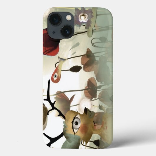 Fantastisch licht en transparantie Deer Case-Mate iPhone Case (Achterkant)