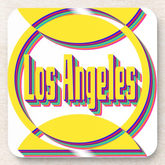Fantastisch Los Angeles 1 Onderzetter (Voorkant)