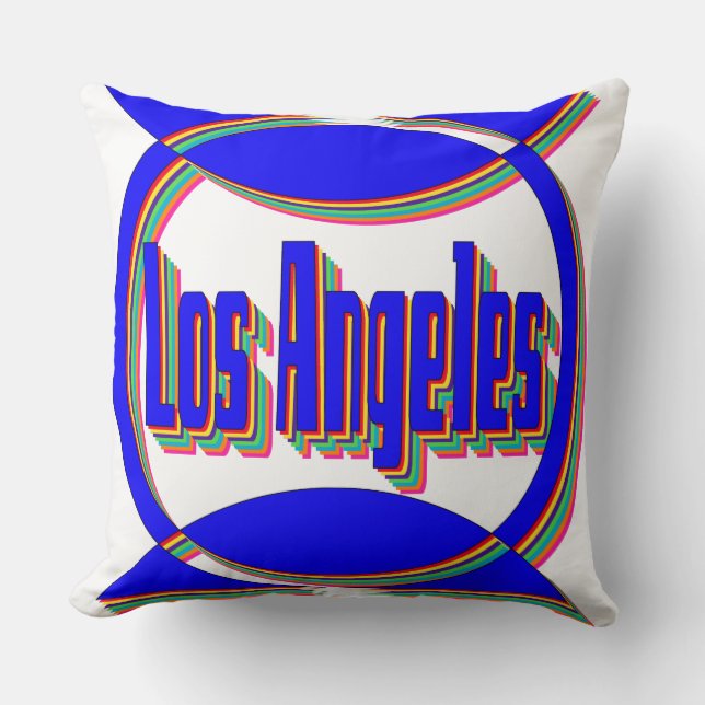 Fantastisch Los Angeles 2 Pillow Kussen (Voorkant)