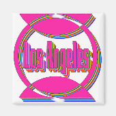 Fantastisch Los Angeles 3 Magnet (Voorkant)