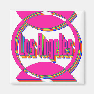 Fantastisch Los Angeles 3 Magnet