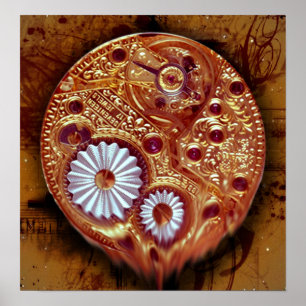 Fantastisch mechanisch Poster Sluiten