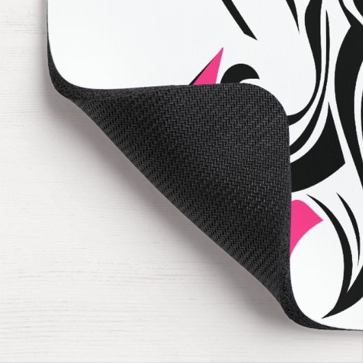 Fantastisch meisje met golvend haar Hairstyling-me Muismat (Hoek)