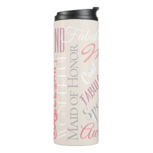 Fantastisch meisje van eer personaliseer Fabulous  Thermosbeker