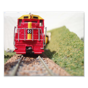 Fantastisch model Railroading Photo Foto Afdruk