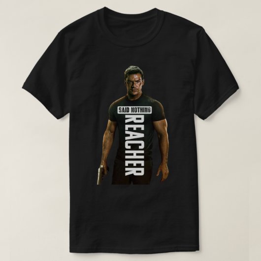Fantastisch model Reacher Cult Horror Spooky Seria T-shirt (Design voorkant)