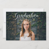 Fantastisch moderne Graduation Party nodigt uit Kaart (Voorkant)