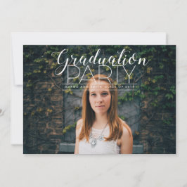 Fantastisch moderne Graduation Party nodigt uit Kaart