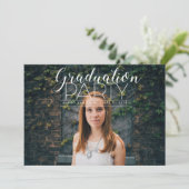 Fantastisch moderne Graduation Party nodigt uit Kaart (Staand voorkant)