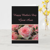 Fantastisch Moederdag roos Kaart (Gele Bloem)