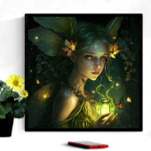 Fantastisch mooi groen bos 2 poster