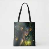 Fantastisch mooi groen bos tote bag (Voorkant)